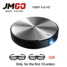 JMGO N7L 1920*1080P Full HD DLP Projector 700 ANSI Lumens Smart Beamer Android WIFI HDMI USB Support 4K Video LED TV JMGO G7