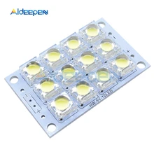 DC 3V-5V 5mm 12 LED Super Bright White LED Piranha Board Night LED Lights Lamp High Brightness DIY Kit