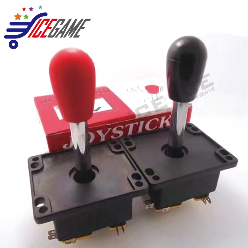 

8 way Spanish style Joystick Black/red balltop with zippy microswitch for arcade game machine parts