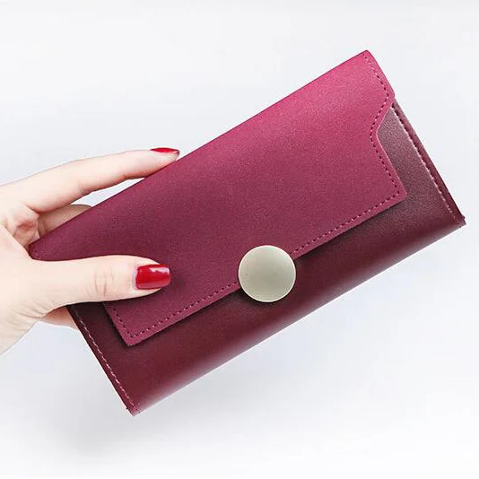 

Lady Purses Clutch Money Bags Women Wallets Female Long Purse Pocket Card ID Holder Envelope Bag Fashion Girls Wallet Notecase