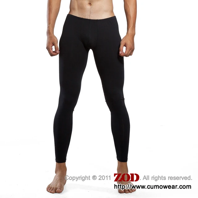 Zod male underwear silky low waist sexy legging tight fitting elastic