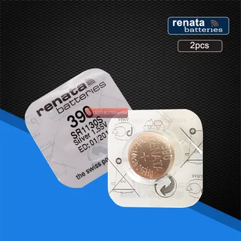 

2pack Renata Silver Oxide Watch Battery 390 SR1130SW 1130 1.55V 100% original brand renata 390 renata 1130 battery