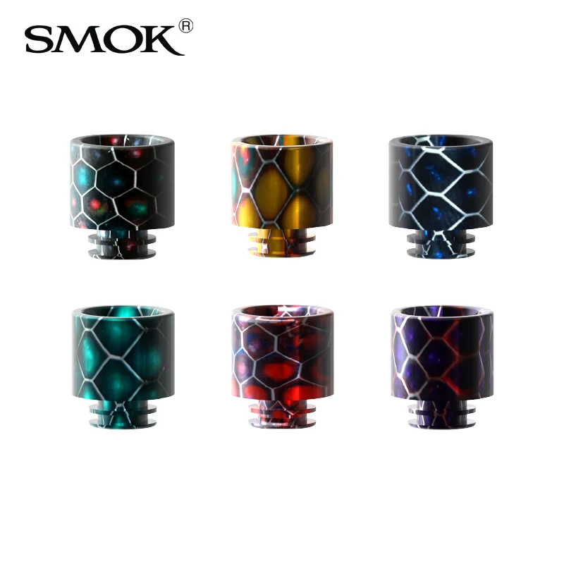 

SMOK Drip Tip 810 Mouthpiece E-Cigarettes Accessory Resin Drip Tip Wide Bore fit for TFV12 Prince TFV8 X-BABY, 5ml BIG BABY Tank