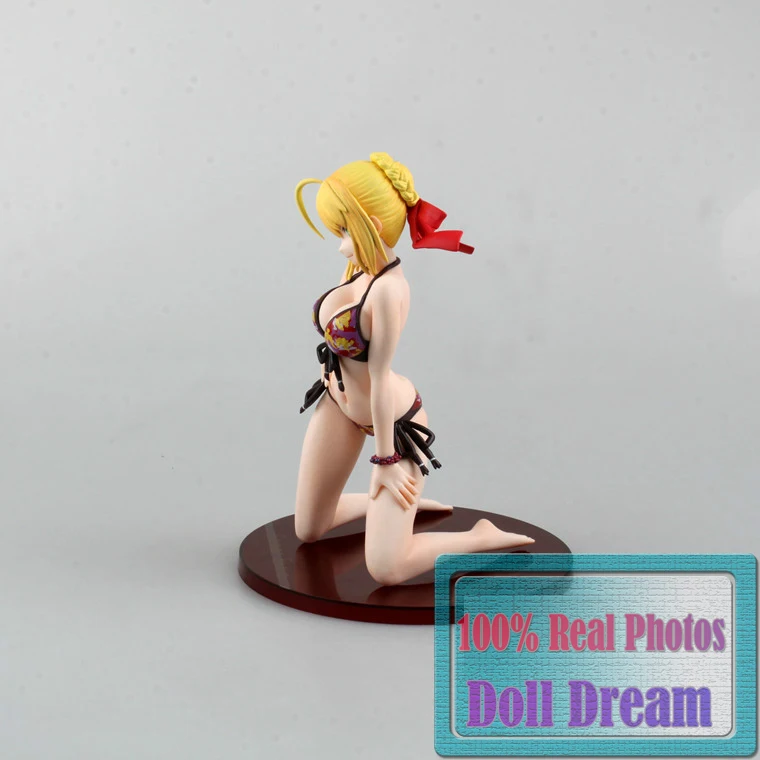Японская привлекательная аниме фигурка Fate Extra Alter Nero бикини в стиле сейбер