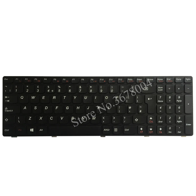 Новинка для lenovo G500 G505 G500A G505A G510 G700 G700A G710 G710A G500AM G700AT Великобритании Клавиатура ноутбука