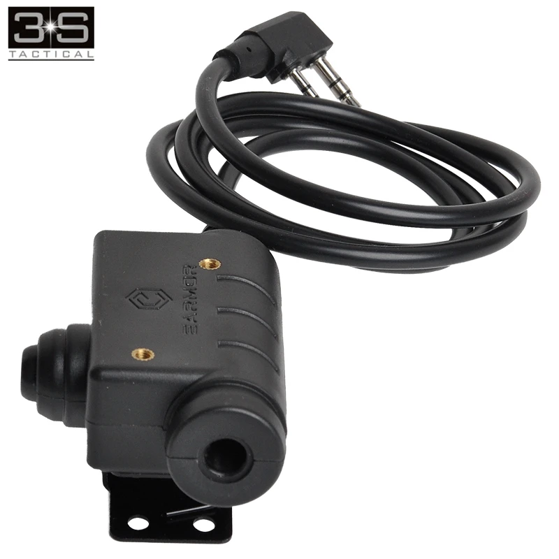 Fone de Ouvido Fones de Ouvido Opsmen Earmor Kenwood Motorola 2-way Telefone Plug 3.5mm Aux Tático Acessório M51 Ptt 6 tático fones de ouvido acessório