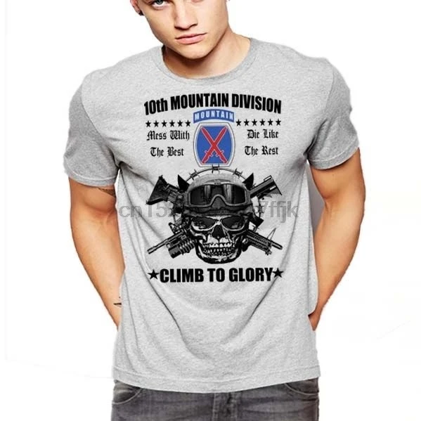 10th mountain division t shirts
