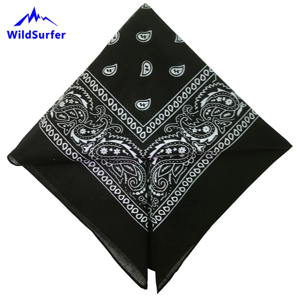 WildSurfer Running Scarf Cashew Cycling Cotton Bandanas Headwear Women's Scarves Headband Men Fishing Mask Hiking Scarves FJ01