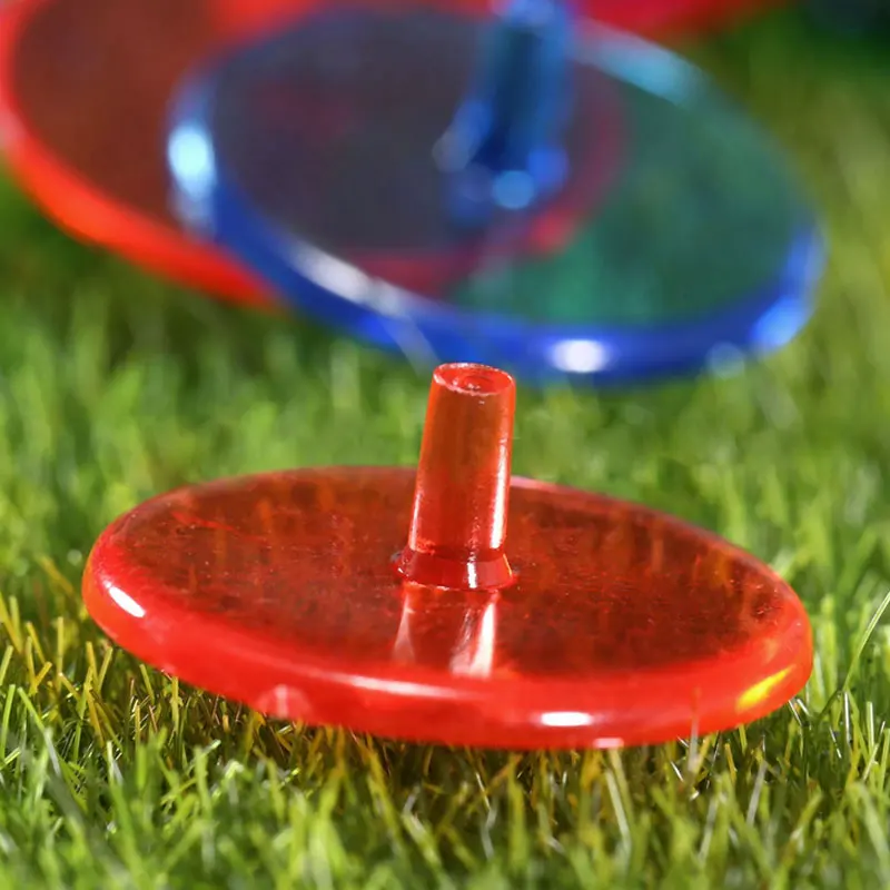 10 шт Пластиковый мяч для гольфа позиционные маркеры Ассорти Цветной маркер