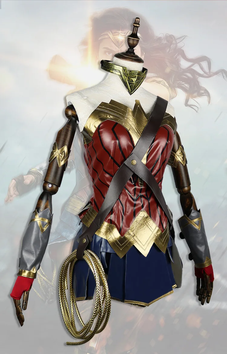 Wonder woman косплей костюм Бэтмен высокого качества v Супермен Dawn of Justice фигурка принцесса Диана косплей платье для Хэллоуина Фэнтези