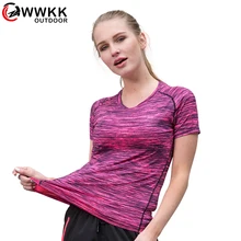 Походные футболки для женщин, быстросохнущие футболки для фитнеса, спортивные футболки для активного отдыха, одежда для рыбалки, женские тонкие топы для скалолазания