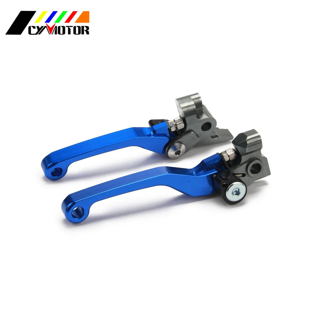 Tanie Motocykl CNC hamulec obrotowy dźwignie sprzęgła dla HUSQVARNA TE250 TE300 TE FC FE 250 300 350 400 450 500 501 2014 2015 2016 14 15 16