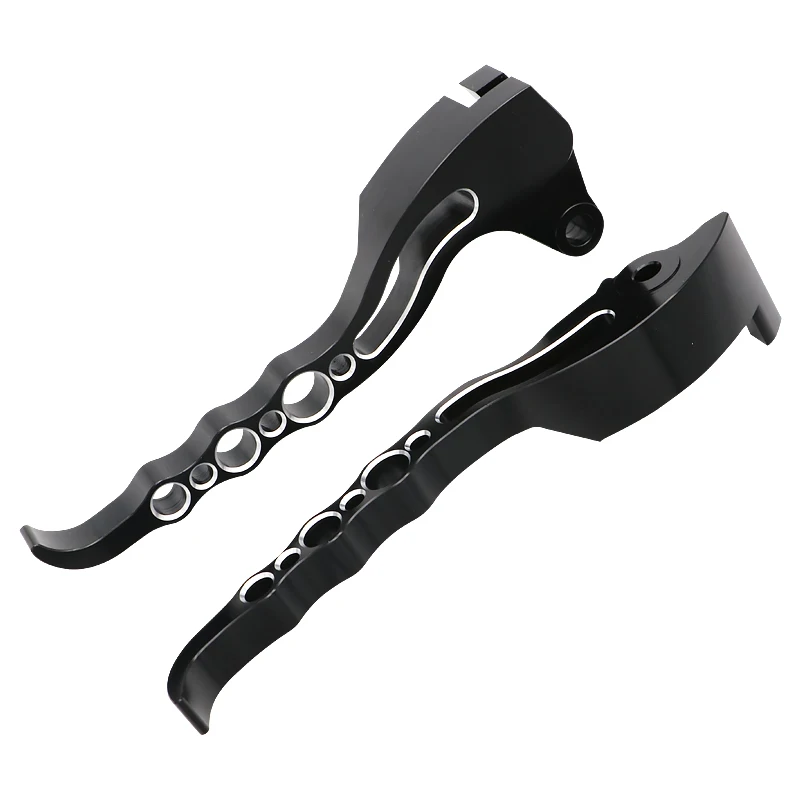 NUOXINTR Motorcycle Brake Clutch Levers Black Chrome New For Suzuki Boulevard M109R 2006-2017