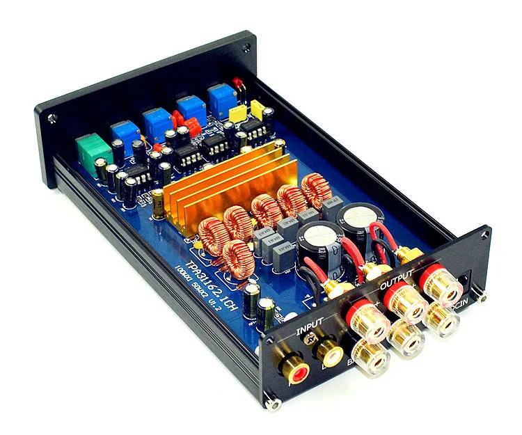 2018 TPA3116 2 1 дюймовый цифровой усилитель мощности Bring Tone (50 Вт + 50 100 Вт) Hi Fi аудио|amplifier