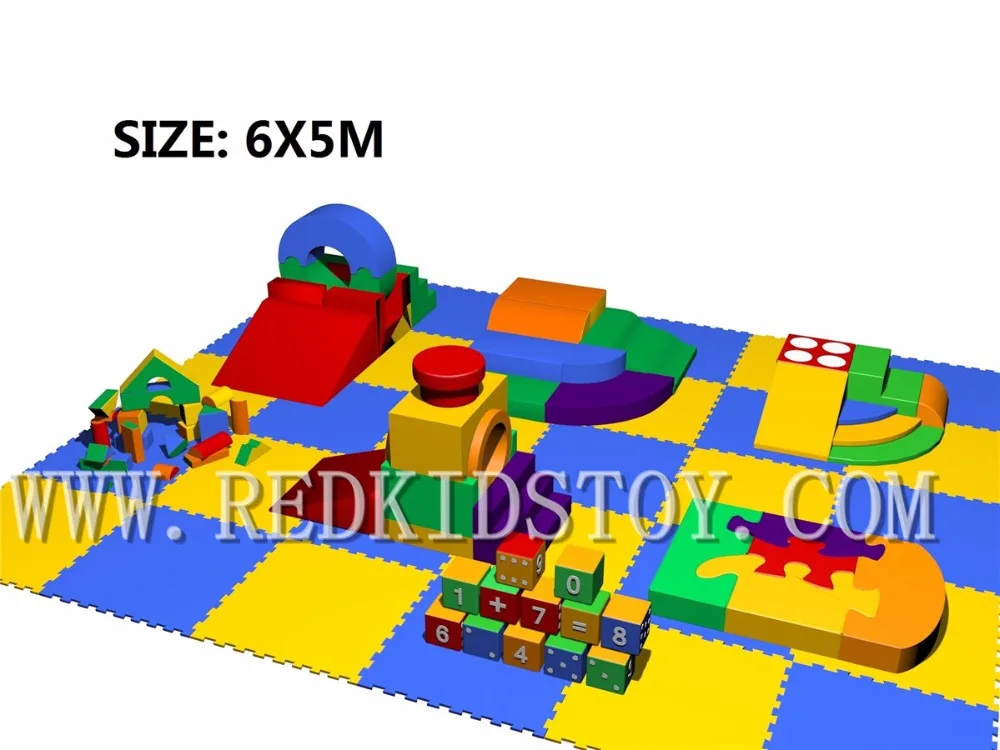 

Exported to Australia Soft Indoor Playground Adopt Eco-friendly Sponge and PVC HZ-180123a