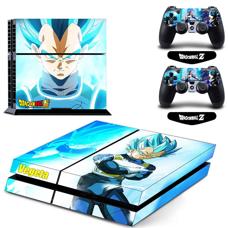 ARRKEO Dragon Ball Супер Сон Гоку виниловая Обложка Наклейка PS4 кожа для sony playstation 4 консоль и 2 контроллера Защитная Наклейка - Цвет: Другое