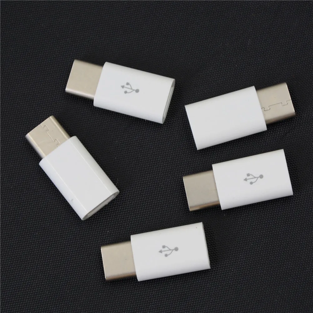 5 шт. USB 3,1 type-C мужской разъем для Micro USB 2,0 5Pin Женский адаптер для передачи данных конвертер micro usb type C адаптер для преобразования