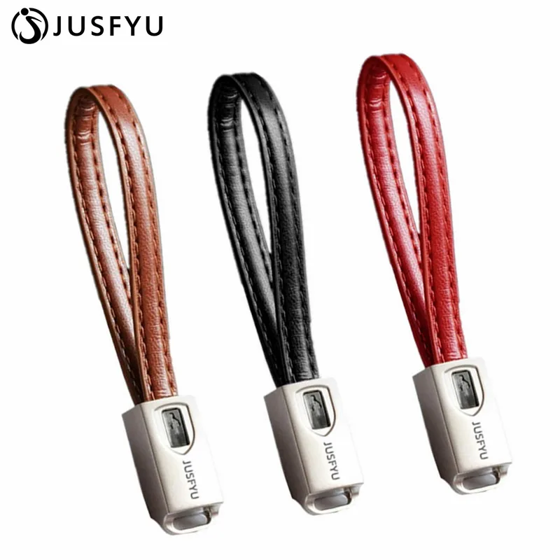 

Mini Keychain Metal Leather USB Type C Fast Charging usb c cable Type-c Charger usb-c For Samsung S8 S9 Note 8 Xiaomi mi5 mi6