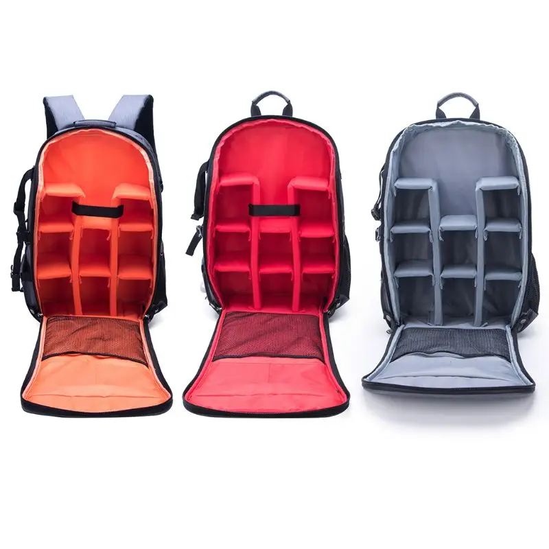 

Waterproof Foldable Digital SLR Camera Backpack 15.6" Laptop Backpack with Tripod Holder Backpack