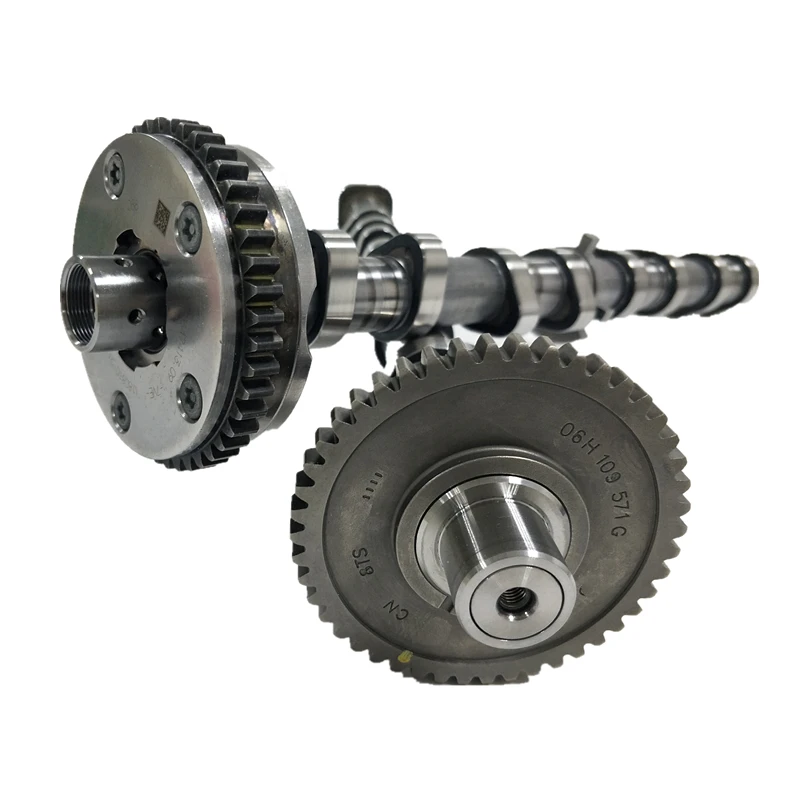 

New 2 PCS Intake and Exhaust Camshafts Timing Gear ForVW Audi Skoda Seat 1.8 2.0 TFSI 06H109021J 06J109021H 06J109088 06H109088C