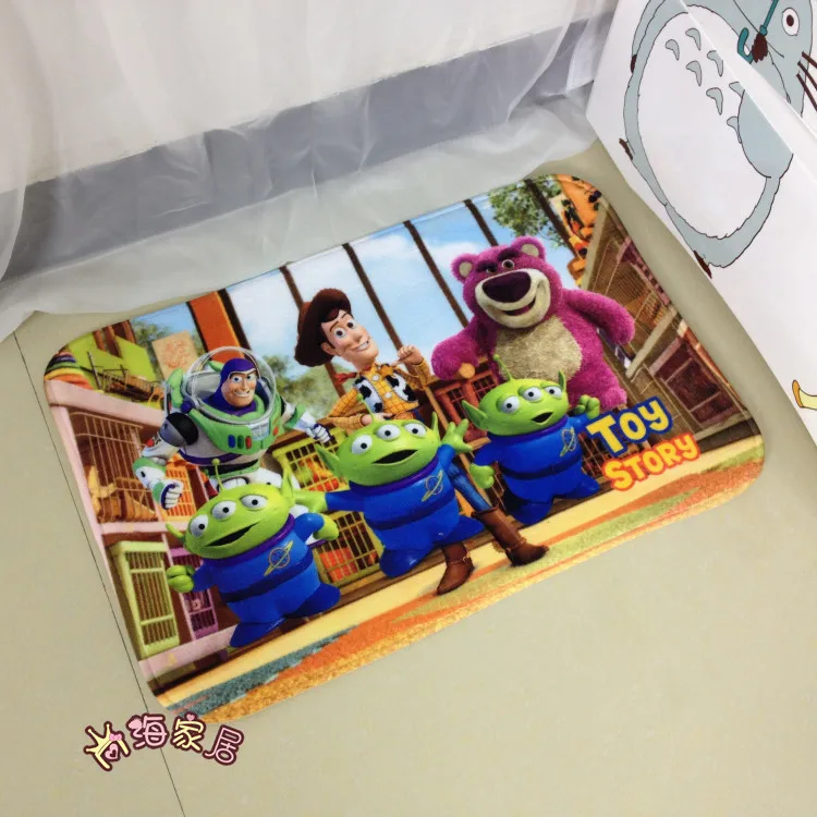 Toy Story New Brand Cartoon Carpets Living Roombedroom Toy Story New Brand Cartoon Carpets Living Roombedroom Skid Resistance Bathroom Water Fabric Rug Mat B019 In From Home Garden On