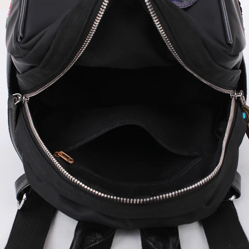 Rdywbu Модный женский рюкзак, Национальная вышивка, ручная работа, 3D Цветы стрекозы, сумка на плечо, новая многофункциональная дорожная сумка B115