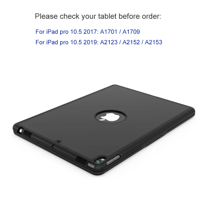 Loufuly для iPad Air 3 Клавиатура Bluetooth 4 0 Pro 10 5 чехол клавиатура с подсветкой Auto Wake Sleep A2123