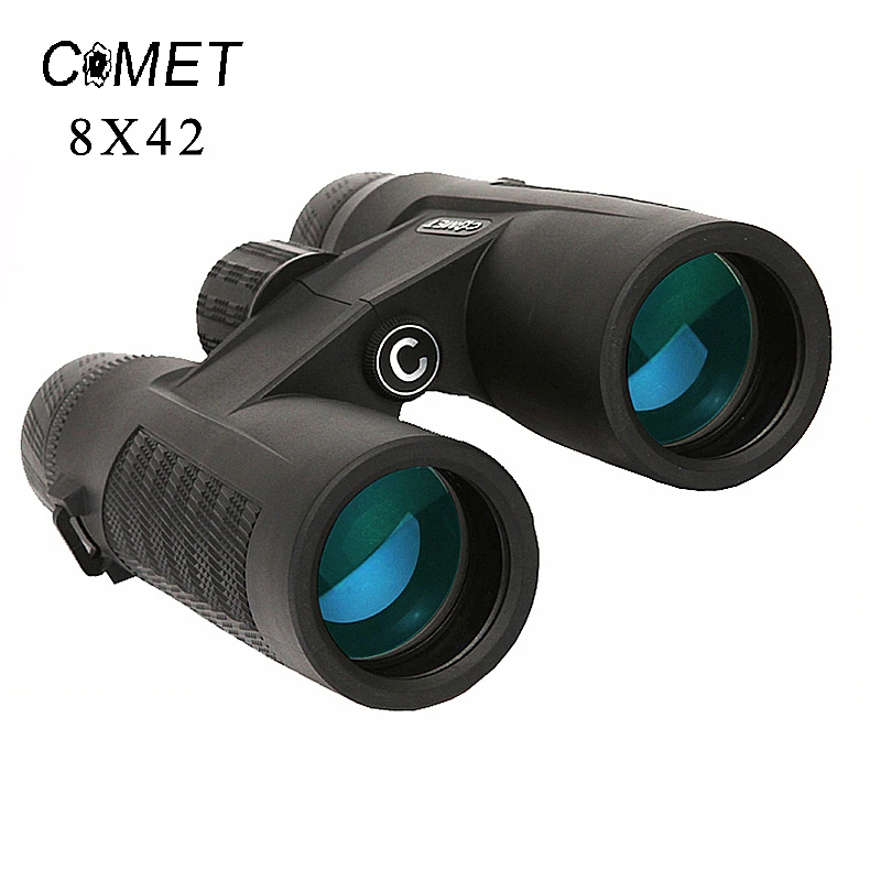 COMET 8x42 Compact Binoculars Bird Watching Waterproof Bak4 Telescope Llll Night Vision High Clarity For Tourism Hunting Camping