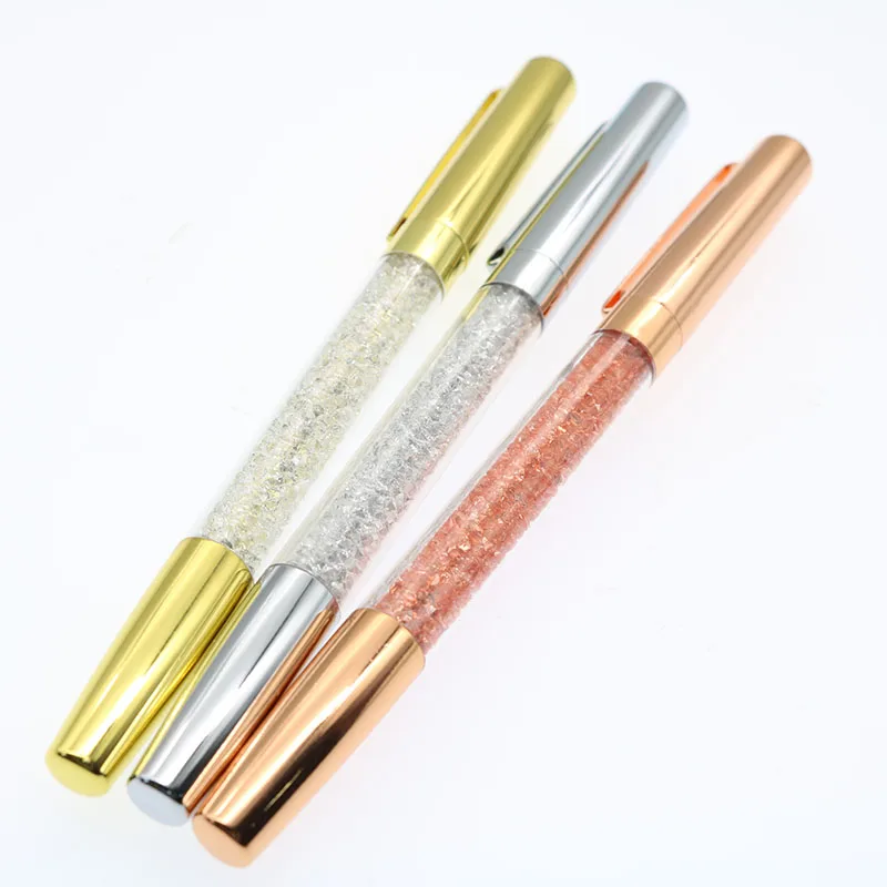 

Flykit Creative Metal Crystal Diamond Ball Pen Set Stationery Refill 0.5mm Signature Ballpoint Pen For Office School Suppliers