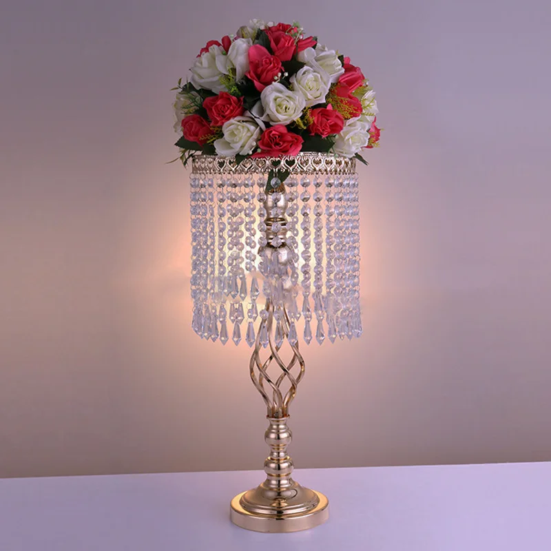 Wholesale Wedding Crystal Cake Stand Cake Pan Table Centerpieces