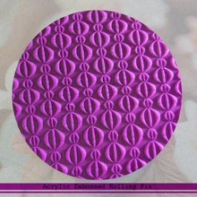 1 шт. акриловый текстурированный с тиснением Скалки кухонные аксессуары вечерние принадлежности помадка торт сахарный поделка инструменты для украшения