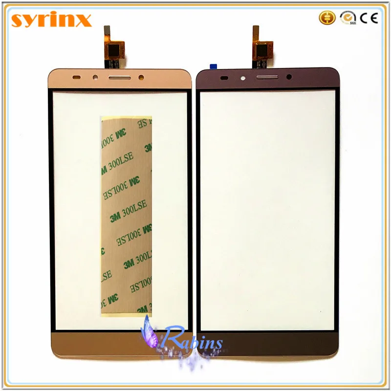 

5.0 inch Touchscreen Sensor For INFINIX Note 3 X601 Touch Screen Digitizer Front Glass Panel 3m tape Touchpad