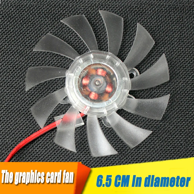 

1pieces 65mm DC 12V 2PIN VGA Video Card Cooling Fan Cooler for Computer