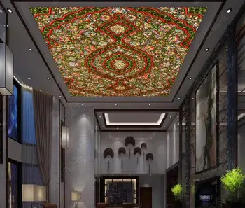 

ceiling 3d mural wallpaper Pattern living room wallpaper for kids room boys decoration Background wall ceiling