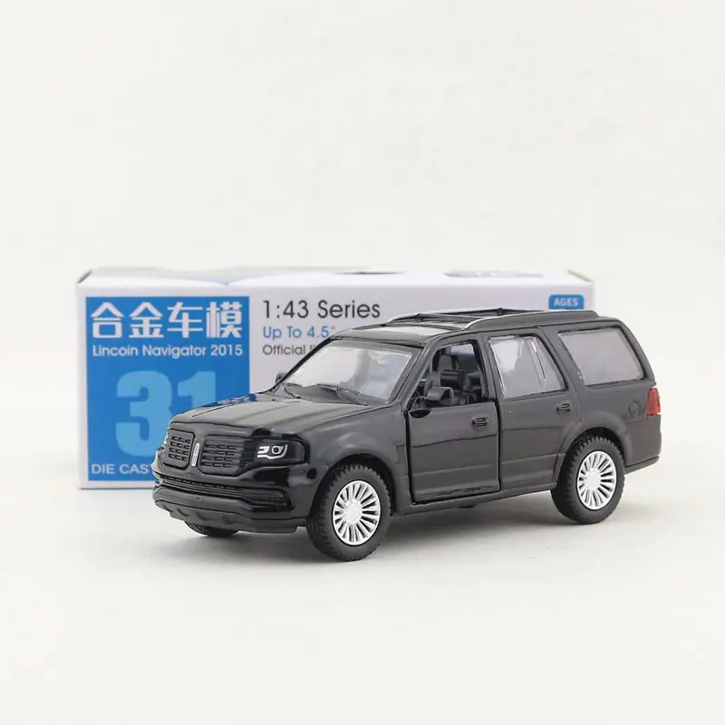 1:46 Масштаб/литая Игрушечная модель/Ford Lincoln Navigator SUV/супер спортивная машина/образовательная Коллекция/Вытяжка/подарок для детей