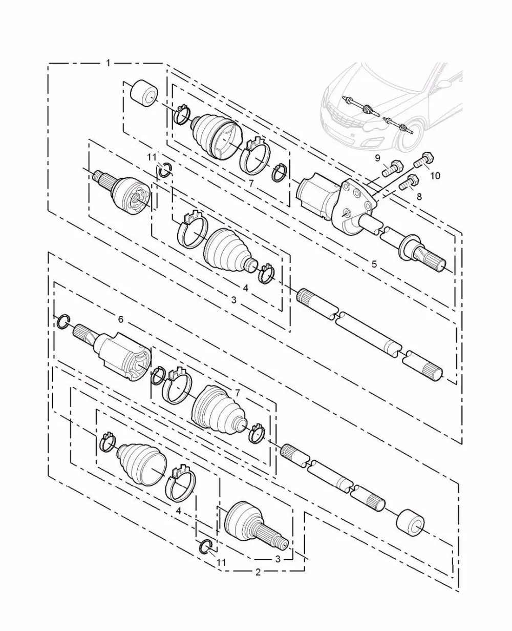 1Kit CV сапоги с резиновой пыли крышки с зажимами для китайских SAIC ROEWE 550 MG6 1,8 T на авто автомобиль Consant скорости суставов