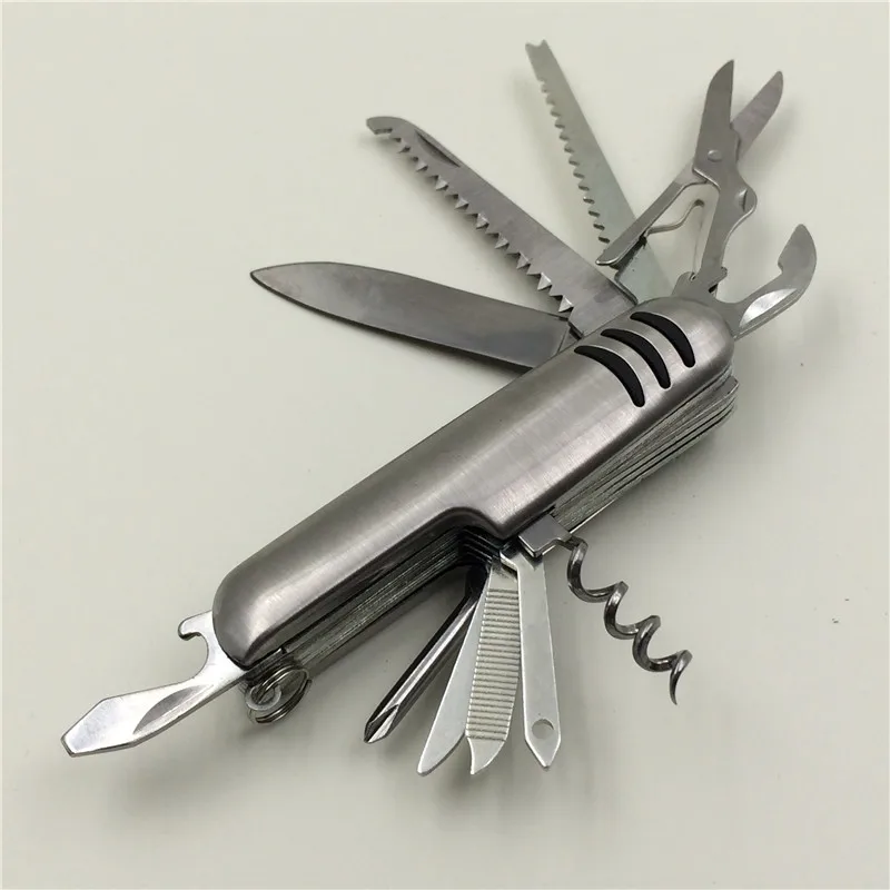 Outdoor Hiking Camping Multi Tool Folding Pocket EDC Tools Gear Multi