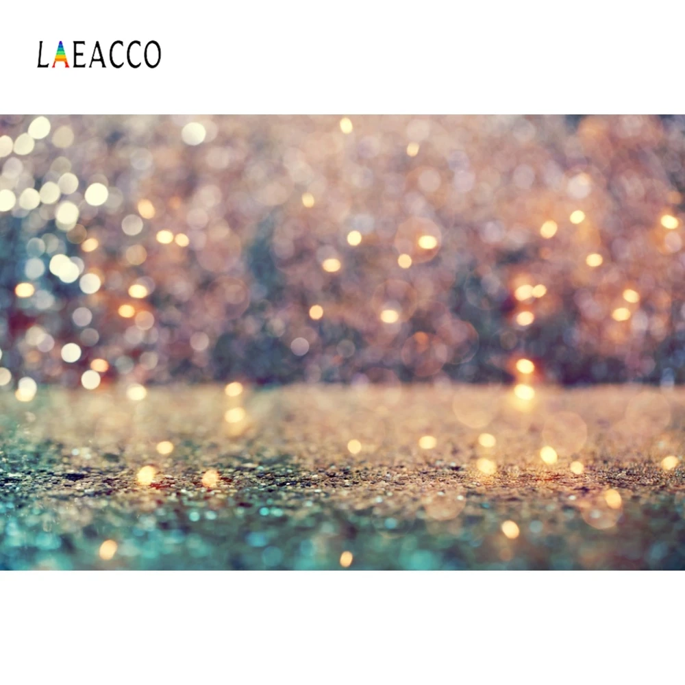 

Laeacco Glitters Dreamy Light Bokeh Children Room Baby Photography Background Customized Photographic Backdrops For Photo Studio