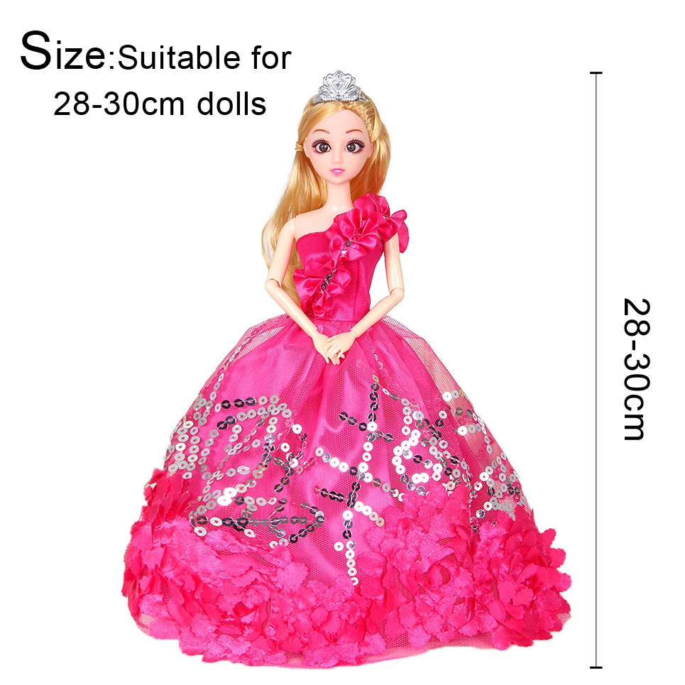 27 шт./компл., стиль разницы 28-30 см, модная Праздничная кукольная одежда для девочек мини-юбка платье, игрушки, подарок для детей, аксессуары для кукол