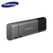 Samsung USB 3,1 флеш-накопитель 128 ГБ DUO Plus Скорость до 300 МБ/с. OTG usb Type C флеш-накопитель 128 ГБ для Chromebook& Macbook cle USB