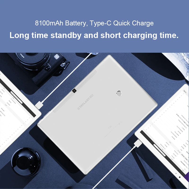 Pаспродажа 10,1 дюйма 2560*1600 Teclast T20 Tablet PC 4G Телефонный звонок MT6797 Helio X27 Дека Core Android 7,0 4 GB Оперативная память 64 Гб Встроенная память 8100 mah 13MP