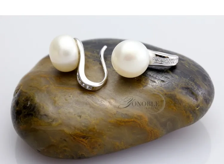 100% Genuine Natural Pearl earrings,fresh water pearl earrings for women white pearl earrings silver 925 jewelry birthday gift