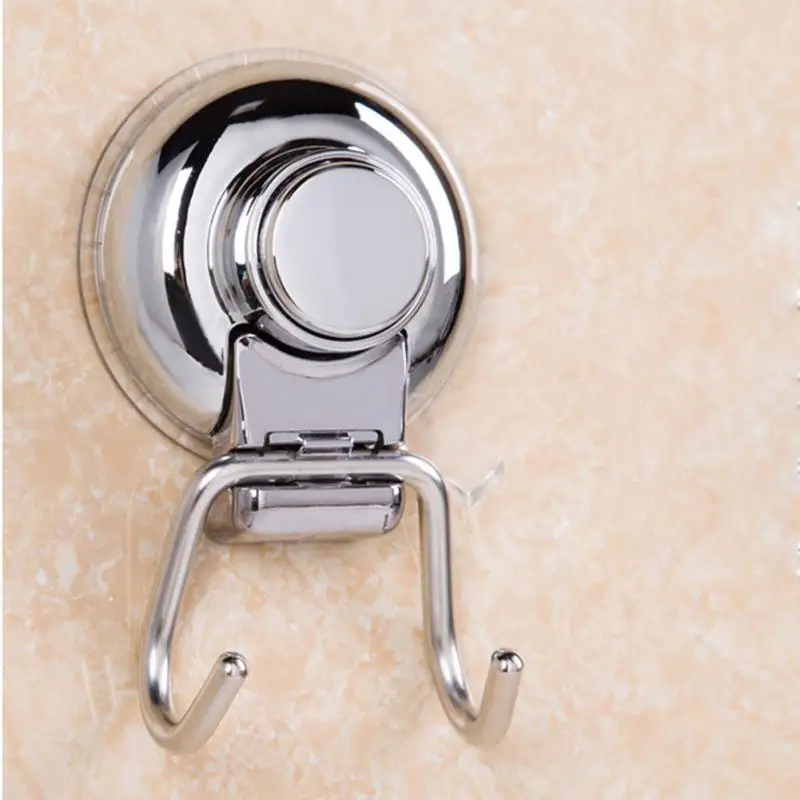 Home Stainless Steel Vacuum Suction Hooks Kitchen Hardware Suspension