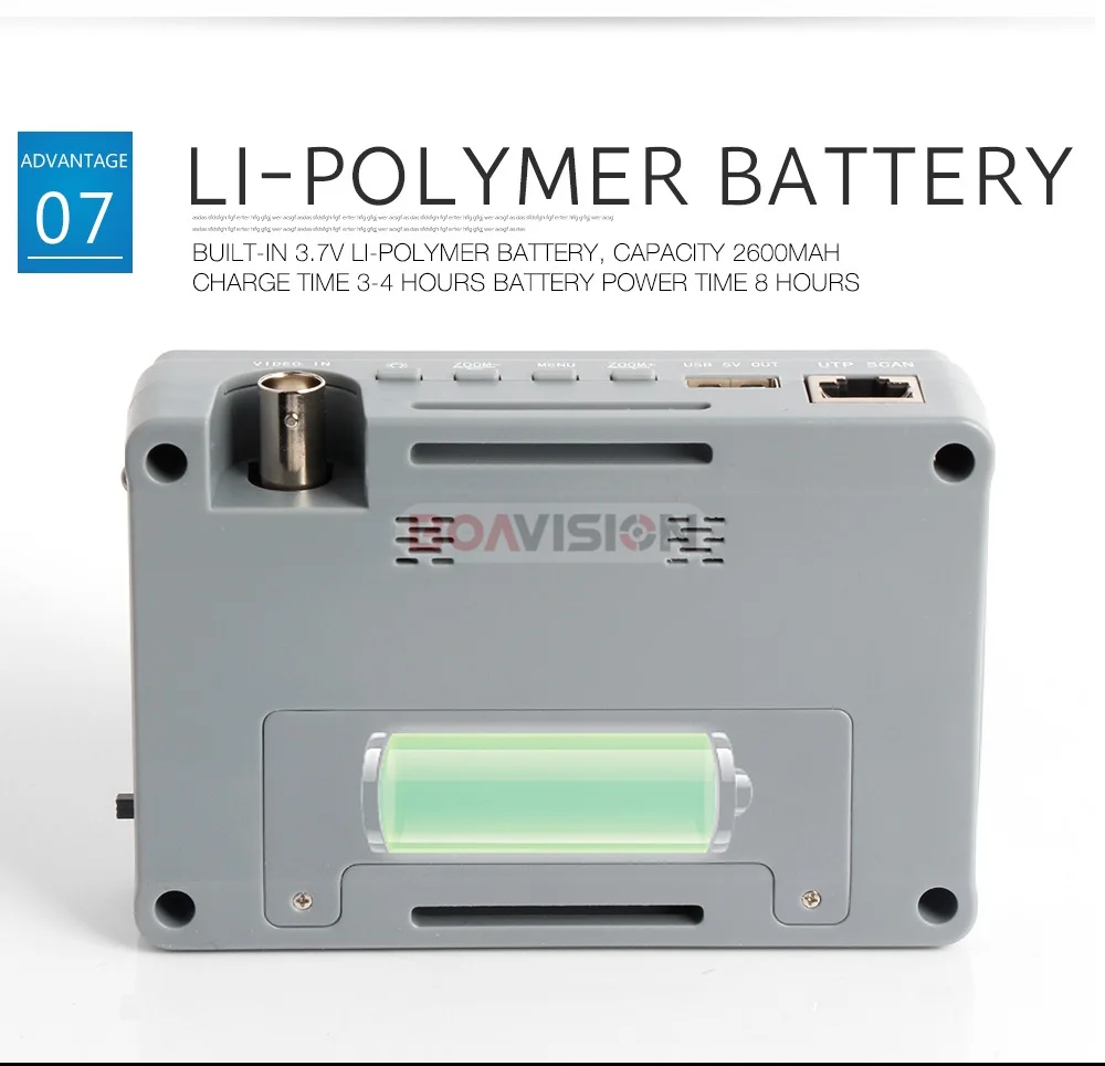 07 5mp cctv camera tester