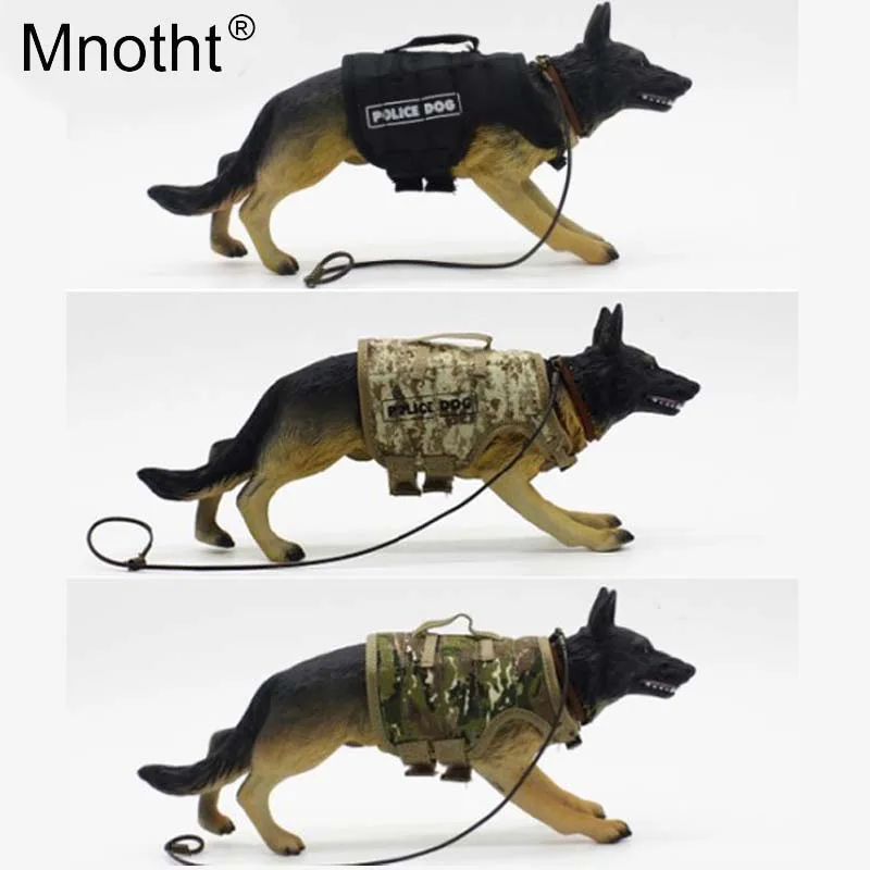 Mnotht 1/6 Soldier Model Scene SWAT German Shepherd Dog With