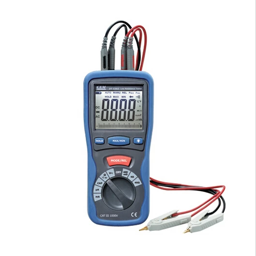 Digital High Accuracy Kelvin 4 Wires Milliohm Meter Tester Ohmmeter
