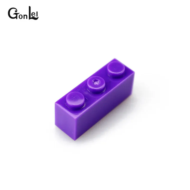 80 шт./лот Moc кирпич 1X3 (3h) DIY просветленные Блоки Кирпичи совместимы с 3622 Rebrickable
