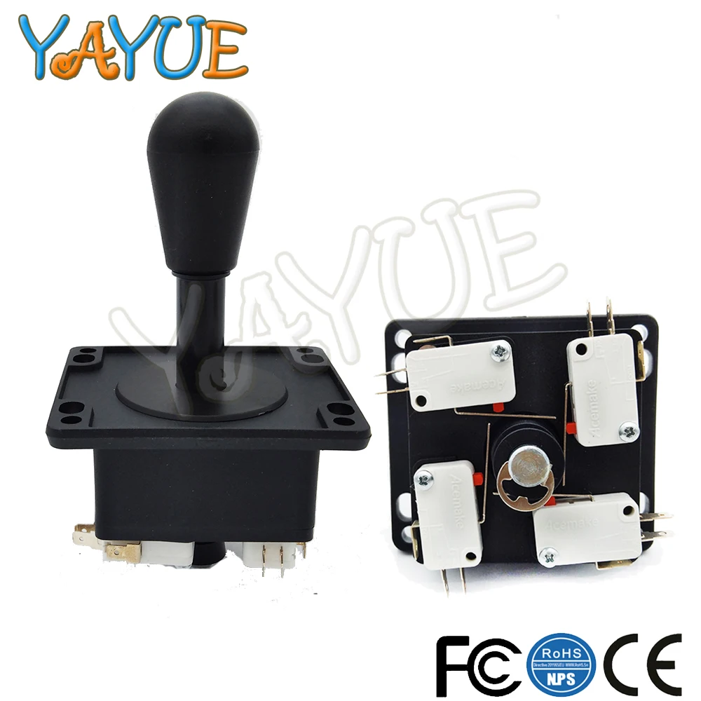 

2pcs/lot Competition Happ Type Arcade Joystick 4 / 8 Way Game Controller Stick for Arcade Games Replacement