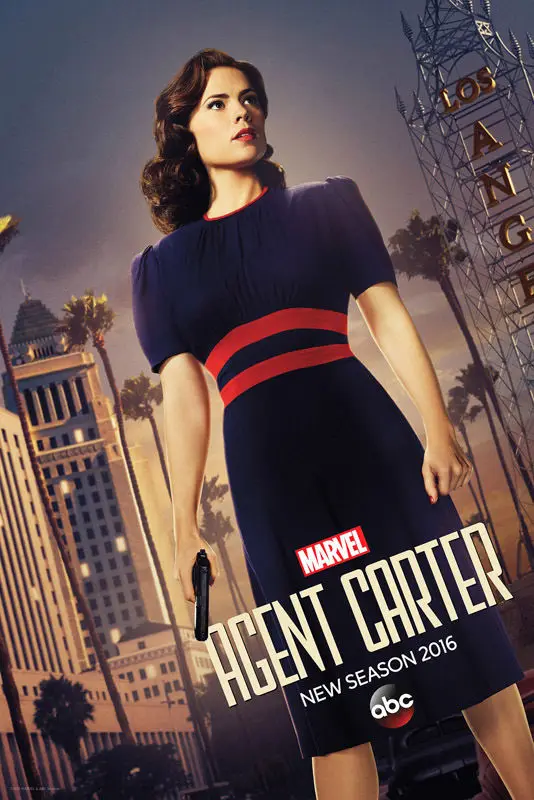 

Agent Carter New Season 2016 Promo Silk Poster Art Bedroom Decoration 1574
