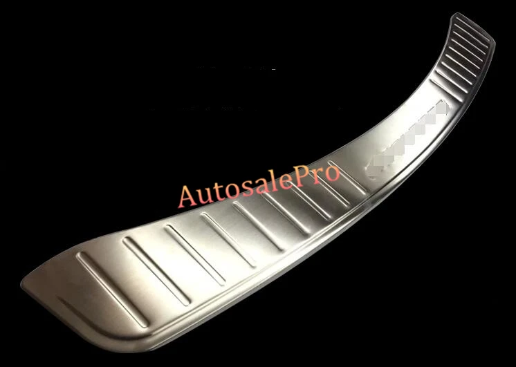 

Outside Outer Rear Bumper Protector threshold Sill plate Guard Cover Trim for Ford explorer 2015 2016